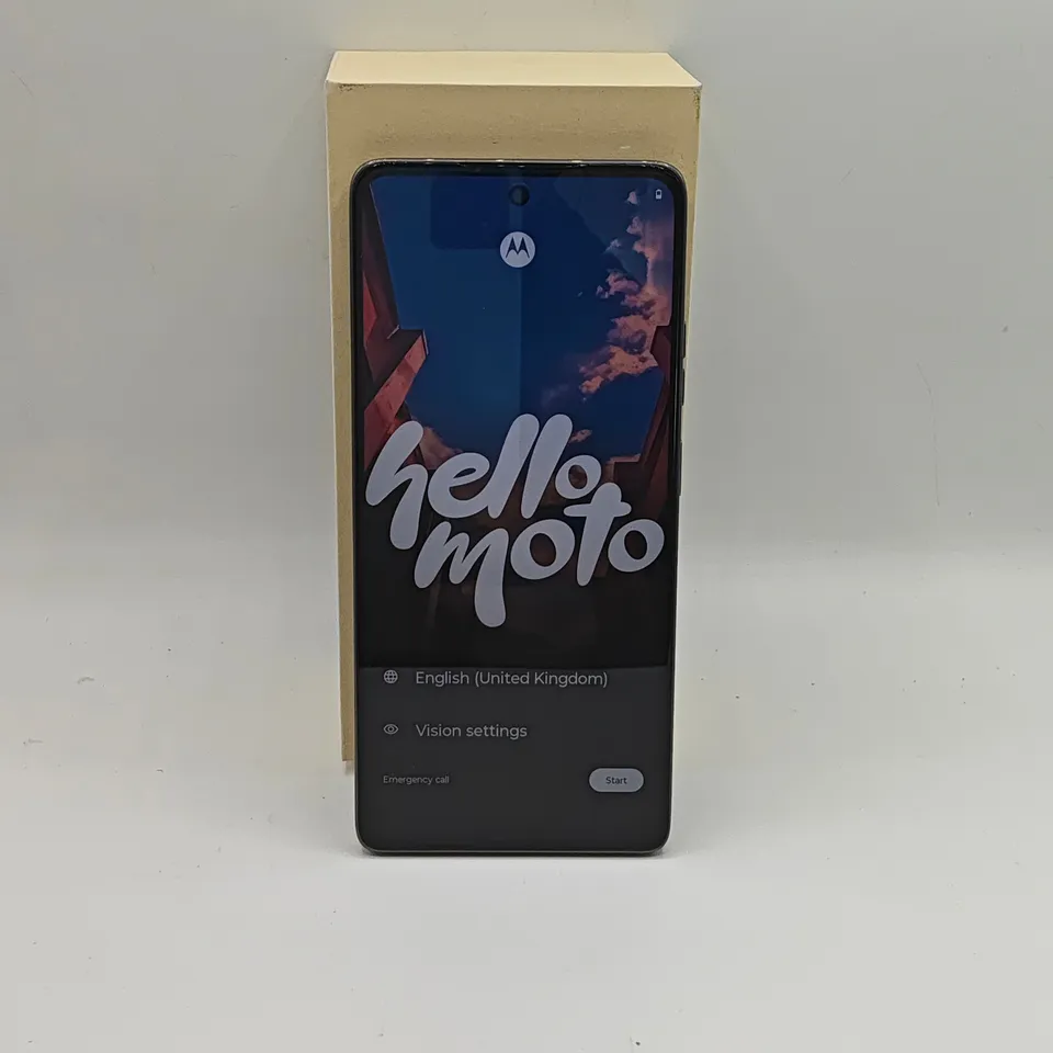 BOXED MOTOROLA G75 5G 8+128GB IN CHARCOAL GREY - MC434