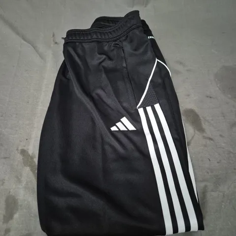 ADIDAS LOGO TRACKSUIT BOTTOMS SIZE L