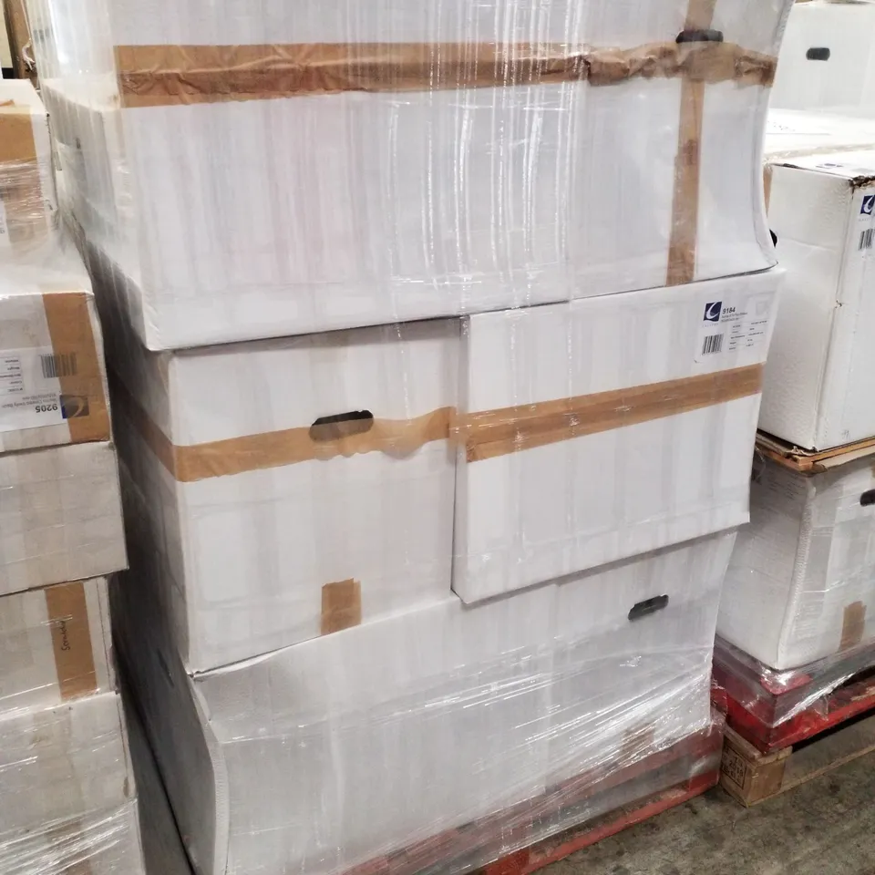 PALLET OF 15 CALYPSO AURORA BTW PAN RIMLESS 360×550×420MM