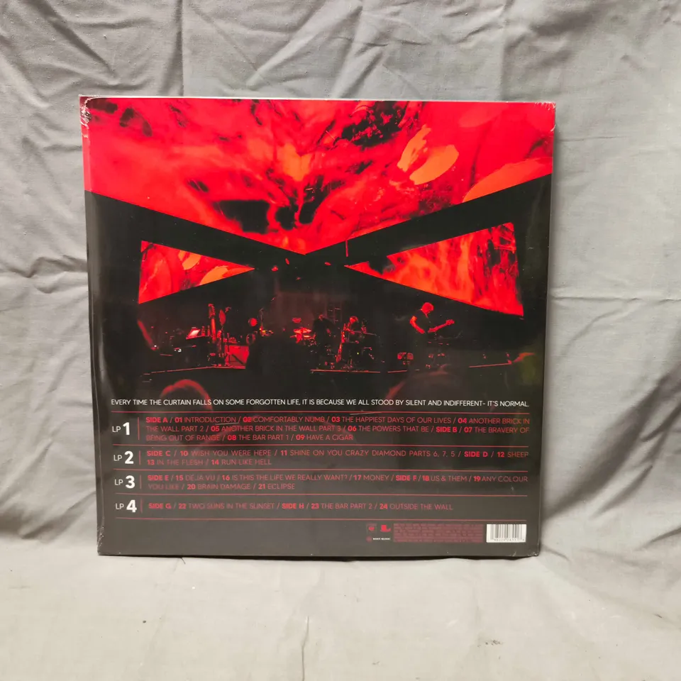 SEALED ROGER WATERS - THIS IS NOT A DRILL: LIVE FROM PRAGUE - 4-LP VINYL