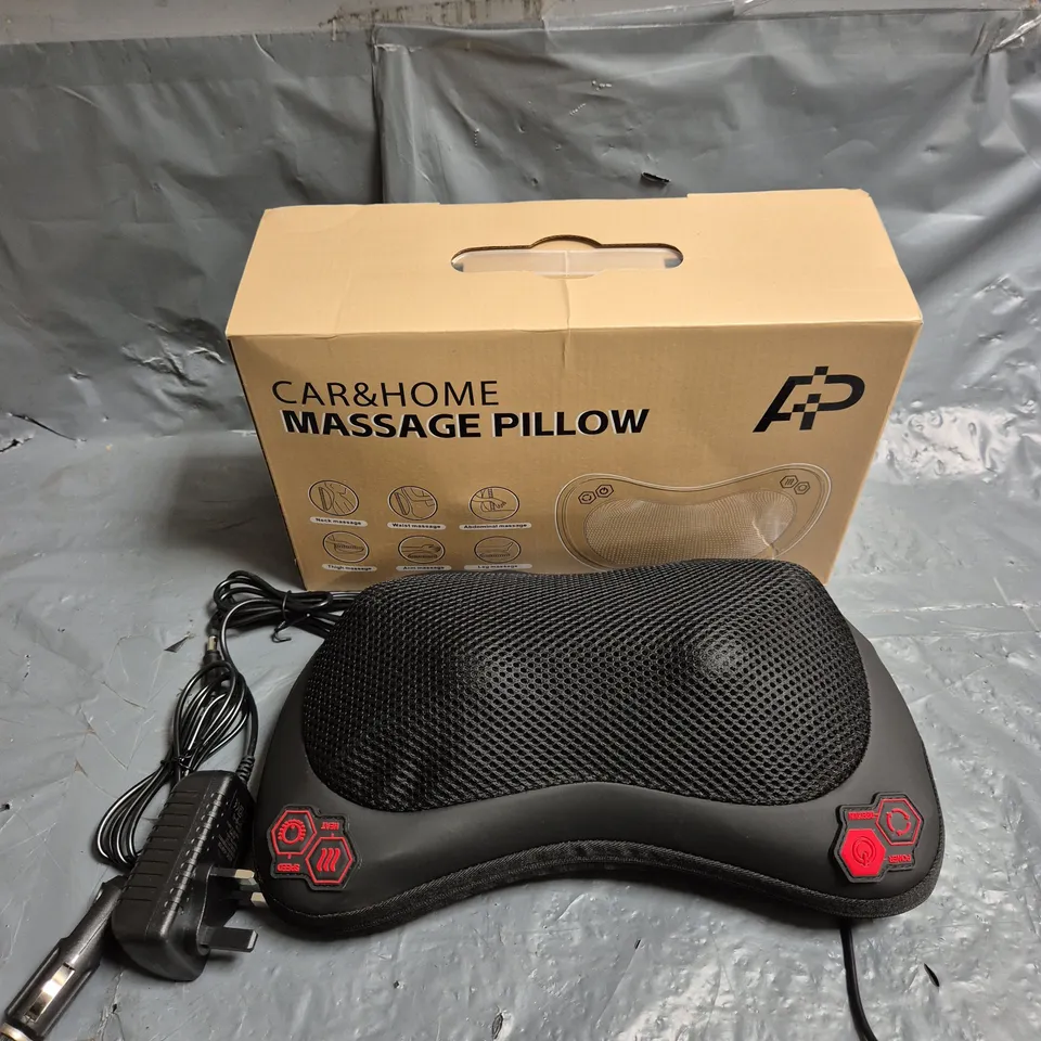 BOXED CAR & HOME MASSAGE PILLOW 