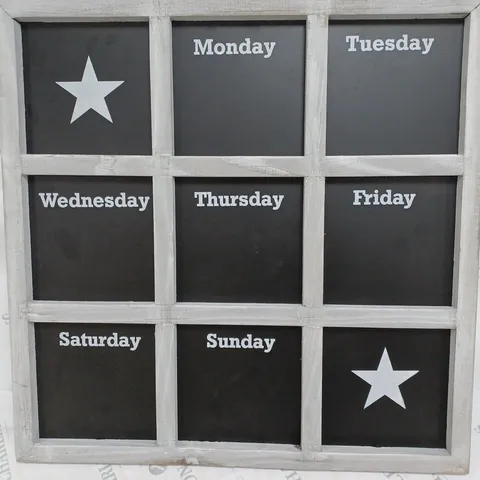 BOLTZE HOMESTYLES MEMO BOARD CHALKBOARD 60 X 60CM