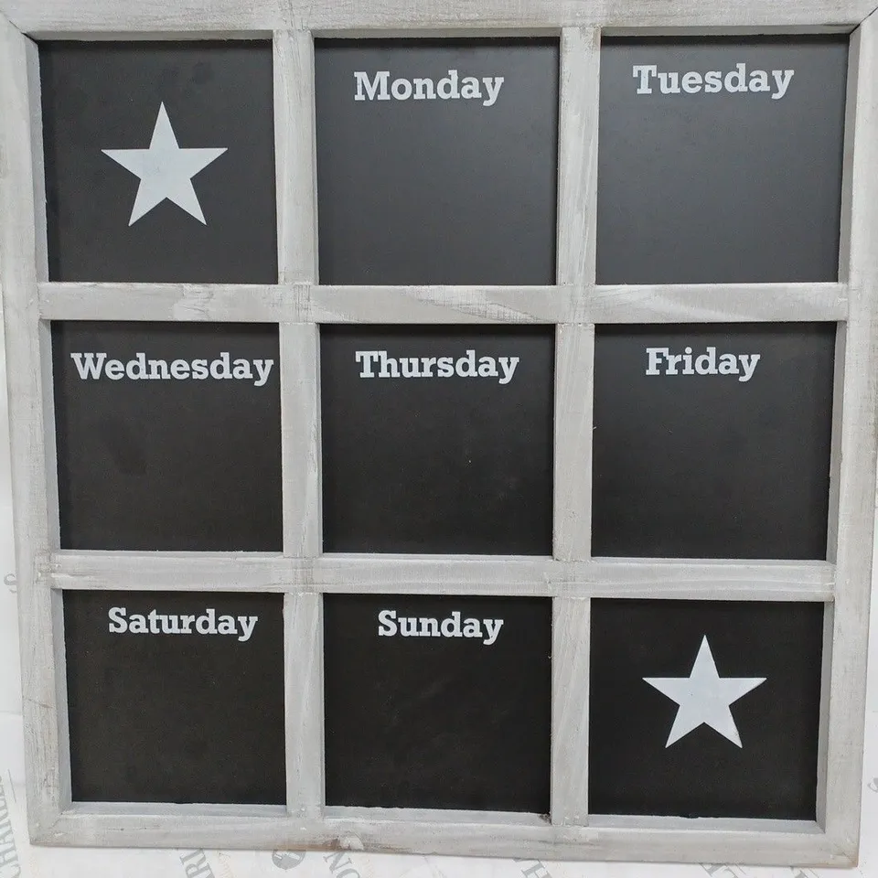 BOLTZE HOMESTYLES MEMO BOARD CHALKBOARD 60 X 60CM