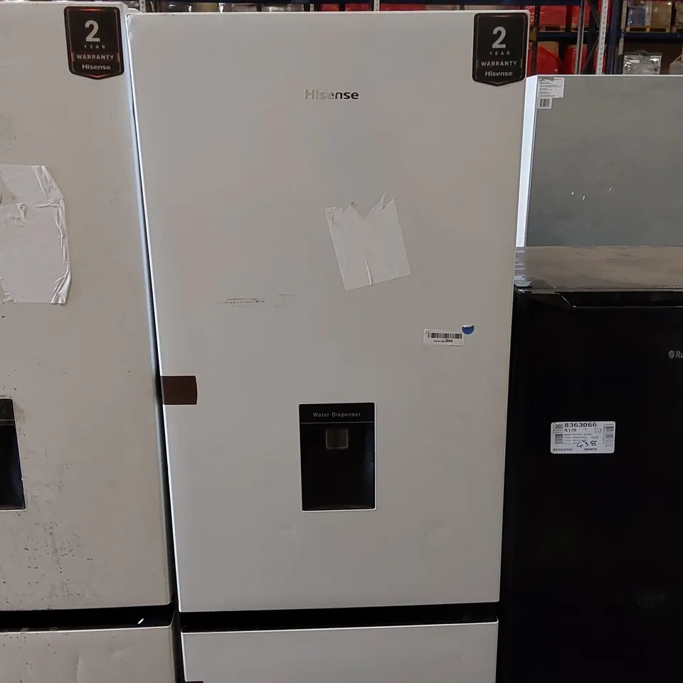 HISENSE RB327N4WW1 FRIDGE FREEZER 55CM FROST FREE - UNPROCESSED RAW RETURN 