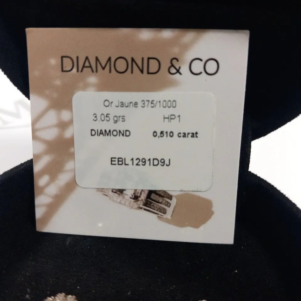 BOXED DIAMONDS AND CO EARRINGS