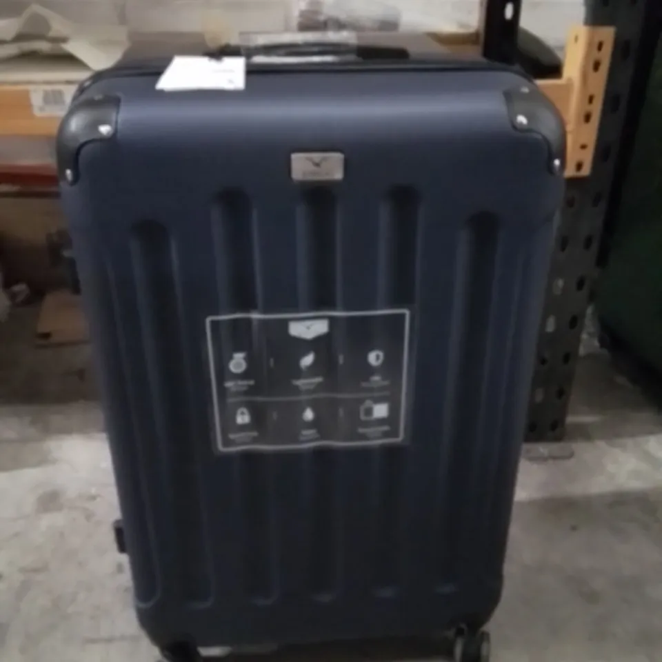 LUGG SKYWANDER 20 INCH TRAVEL SUITCASE DARK BLUE