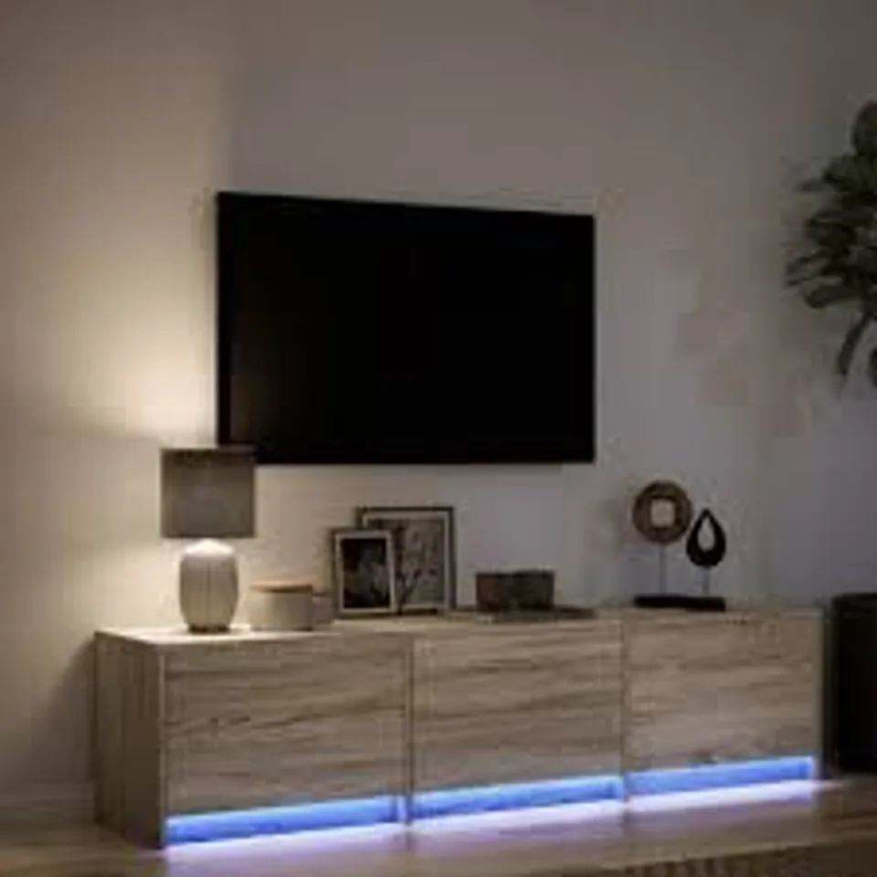BOXED VIDAXL TV STAND 97 x 34 x 40cm MADE OF WOOD (1 BOX)