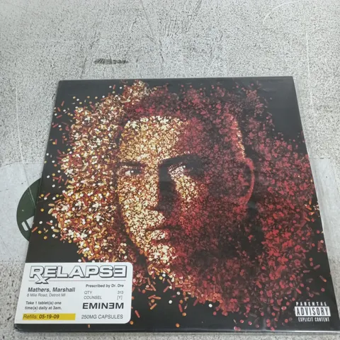 EMINEM RELAPSE VINYL