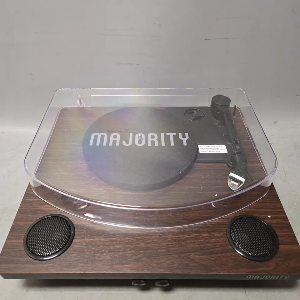 BOXED MAJORITY MOTO TURNTABLE 