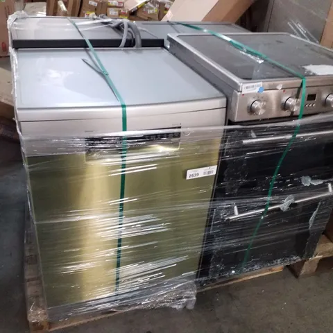 PALLET OF APPROXIMATELY 4 UNPROCESSED RAW RETURN WHITE GOODS TO INCLUDE;