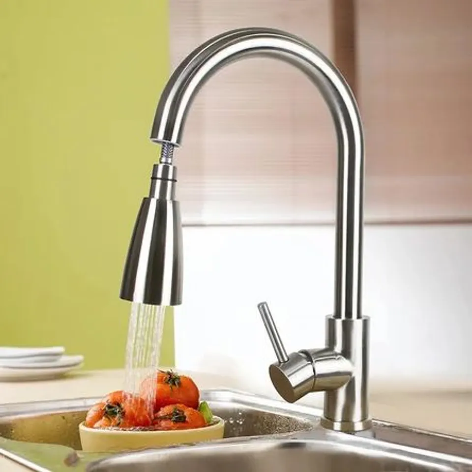 MOSELEY PULL OUT TOUCHLESS SINGLE LEVER MONOBLOC 