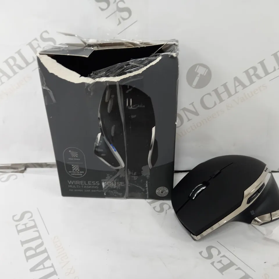 BOXED MULTI-TASKING WIRELESS MOUSE - BLACK