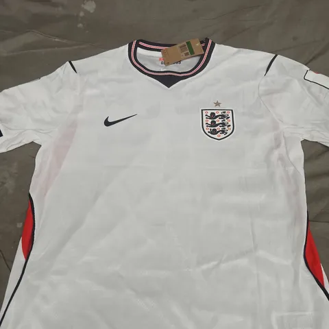 ENGLAND NIKE FOOTBALL SHIRT – WHITE, MEN'S XL