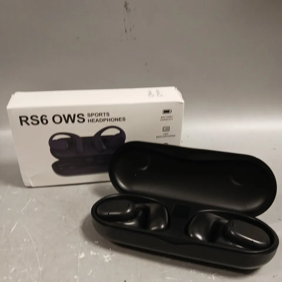 BOXED RS6 OWS SPORTS WIRELESS EARPHONES 