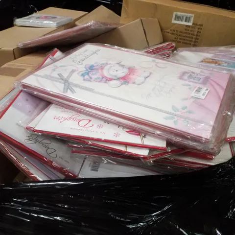 PALLET CONTAINING LARGE QUANTITY OF ASSORTED GREETINGS CARDS