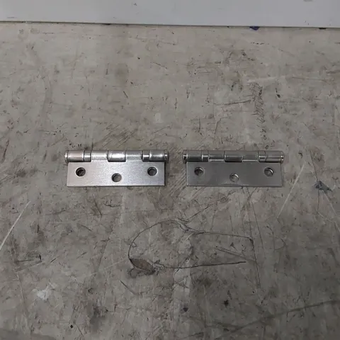 BOXED 76 X 51 X 2 MM BALL BEARING HINGE // APPROXIMATELY 5 PAIRS // (1 BOX)