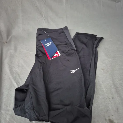 REEBOK PERF TIGHTS IN BLACK SIZE M