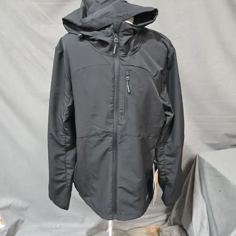 TRESPASS KALADY FEMALE JACKET TP50 IN BLACK - XL