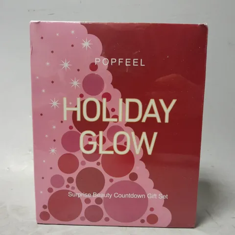 SEALED POPFEEL HOLIDAY GLOW BEAUTY COUNTDOWN GIFT SET 