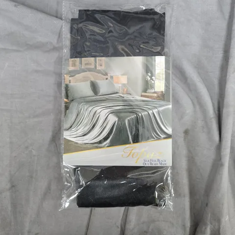 APPROXIMATELY 40 ASSORTED BLACK PILLOW CASE PAIRS - COLLECTION ONLY