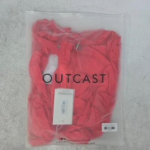 AGGED OUTCAST HIEDI MINI DRESS IN BURNT ORANGE SIZE SMALL