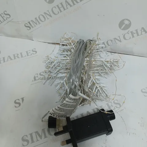 WARM WHITE SNOWFLAKE CURTAIN LIGHT