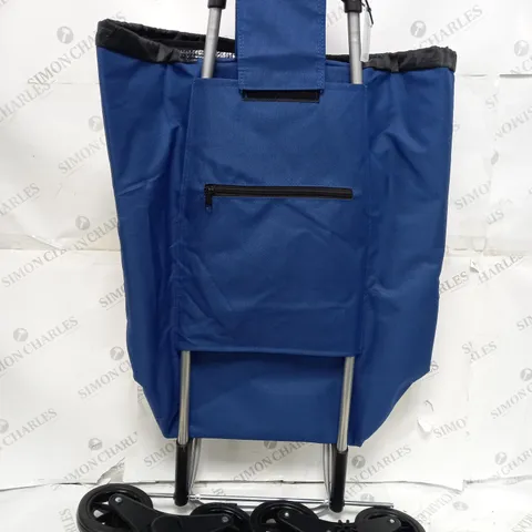 LOCK 'N LOCK INSULATED SHOPPING TROLLEY CART, NAVY