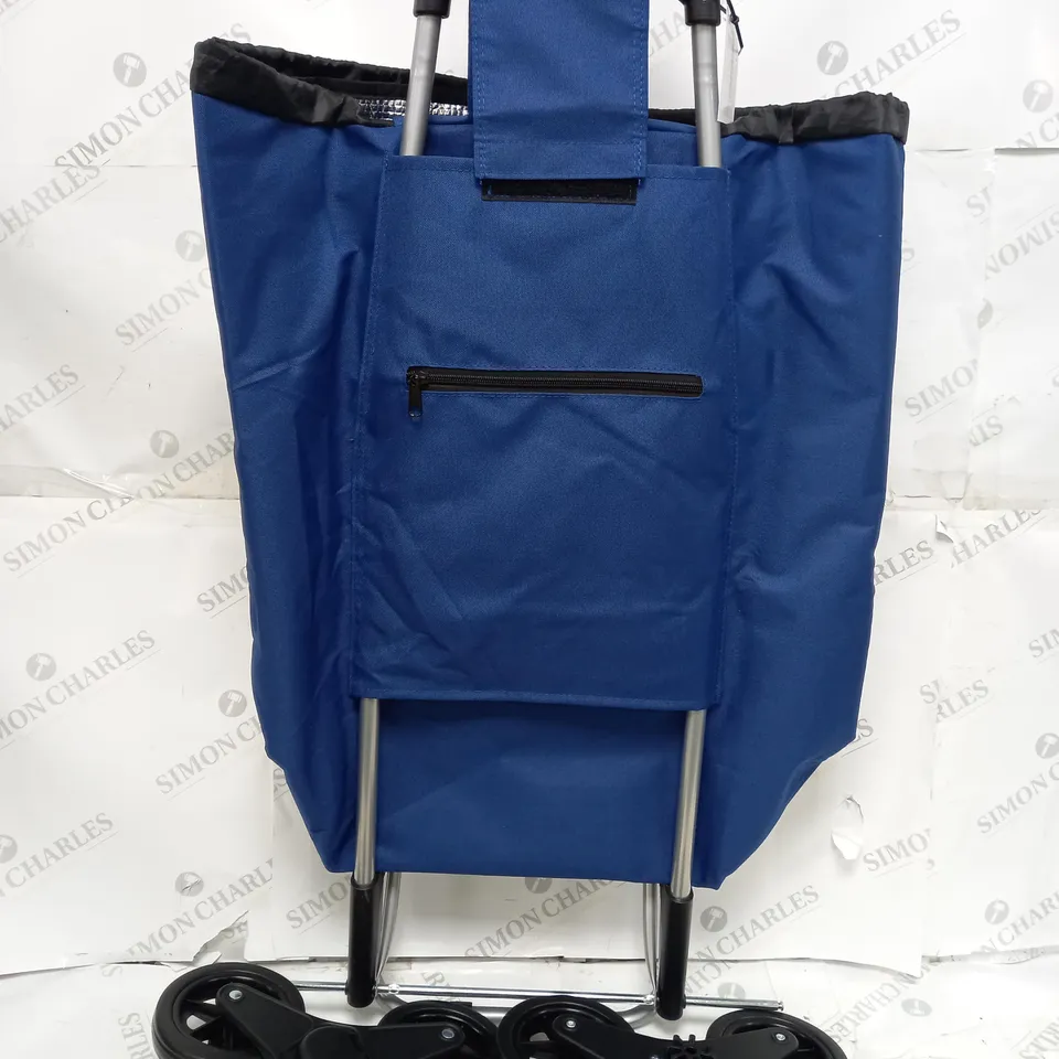 LOCK 'N LOCK INSULATED SHOPPING TROLLEY CART, NAVY