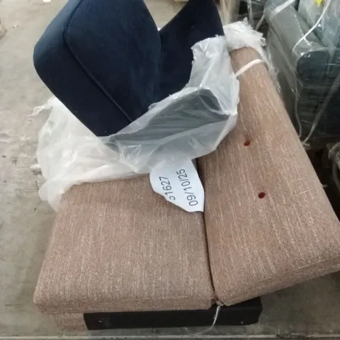 PALLET OF ASSORTED INCOMPLETE DESIGNER SOFAS AND UPHOLSTERY ITEMS