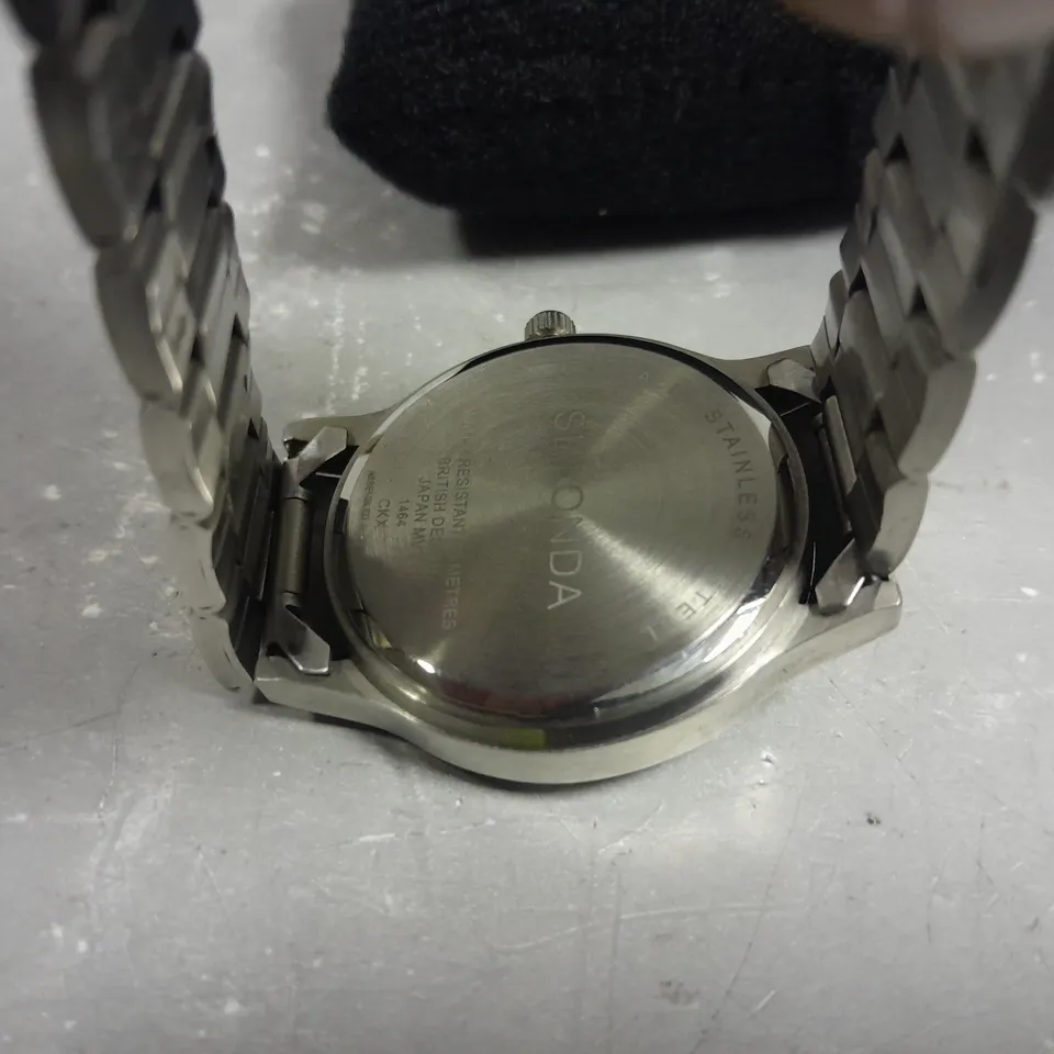 sekonda stainless steel gents watch 