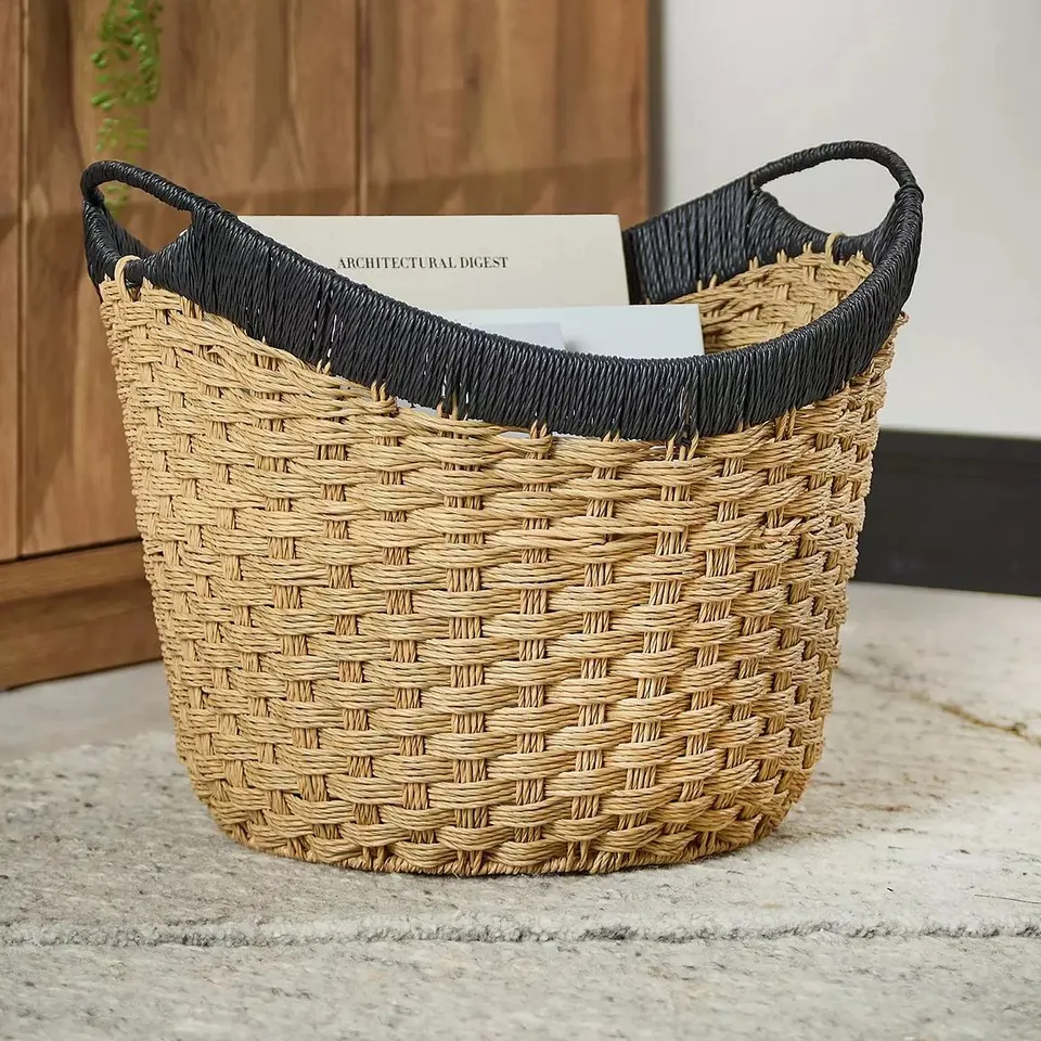 BOXED CURVED BOAT BASKET