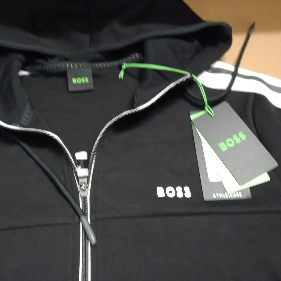 BOSS ATHLEISURE ZIP THROUGH HOODIE - M
