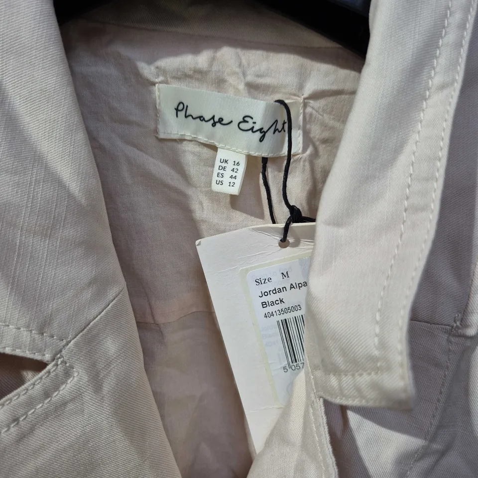 PHASE EIGHT BEIGE MAXI DRESS, SLEEVELESS WITH BELT – UK 16 (EU 42 / US 12)