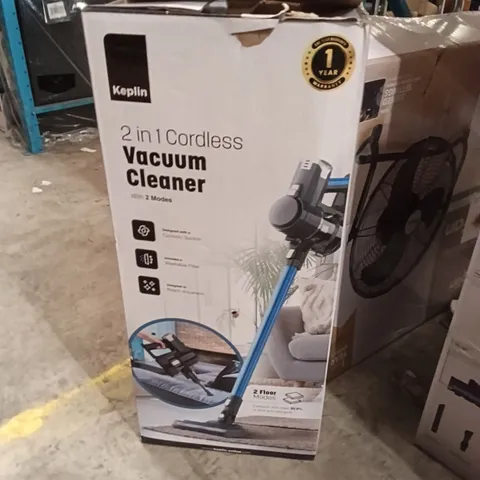 BOXED KEPLIN HOME 2 IN 1 CORDLESS VACUUM CLEANER