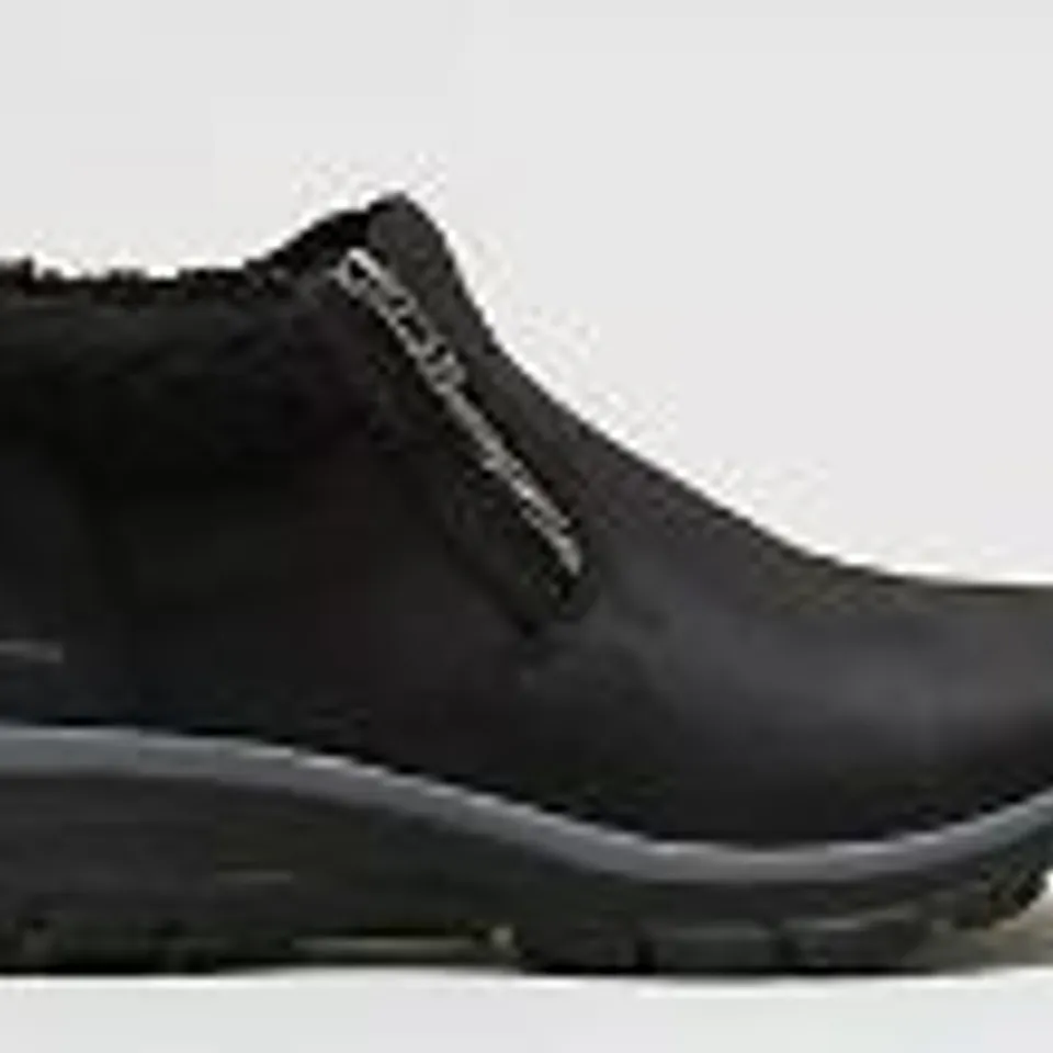 SKECHERS EASY GOING WATER RESISTANT BOOT BLACK SIZE 5.5