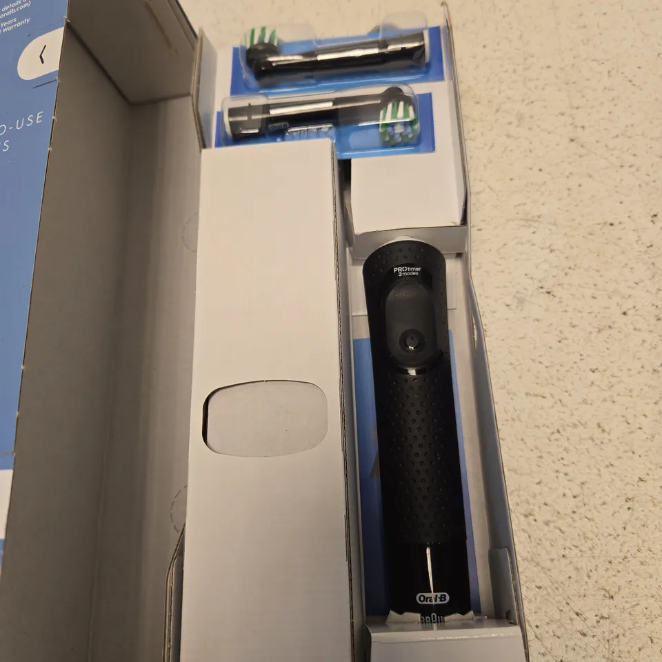 BOXED ORAL-B VITALITY PRO ELECTRIC TOOTHBRUSH - BLACK