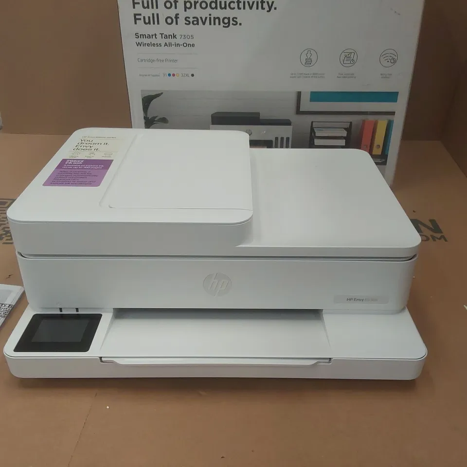 BOXED HP HP714P1B SMART TANK 7305 WIRELESS PRINTER 