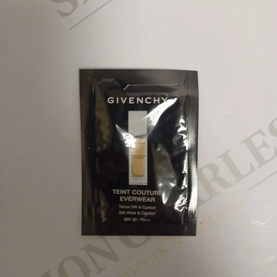 APPROXIMATELY 75 X 2ML GIVENCHY TEINT COUTURE EVERWEAR FLUID FOUNDATION Y110 SAMPLES