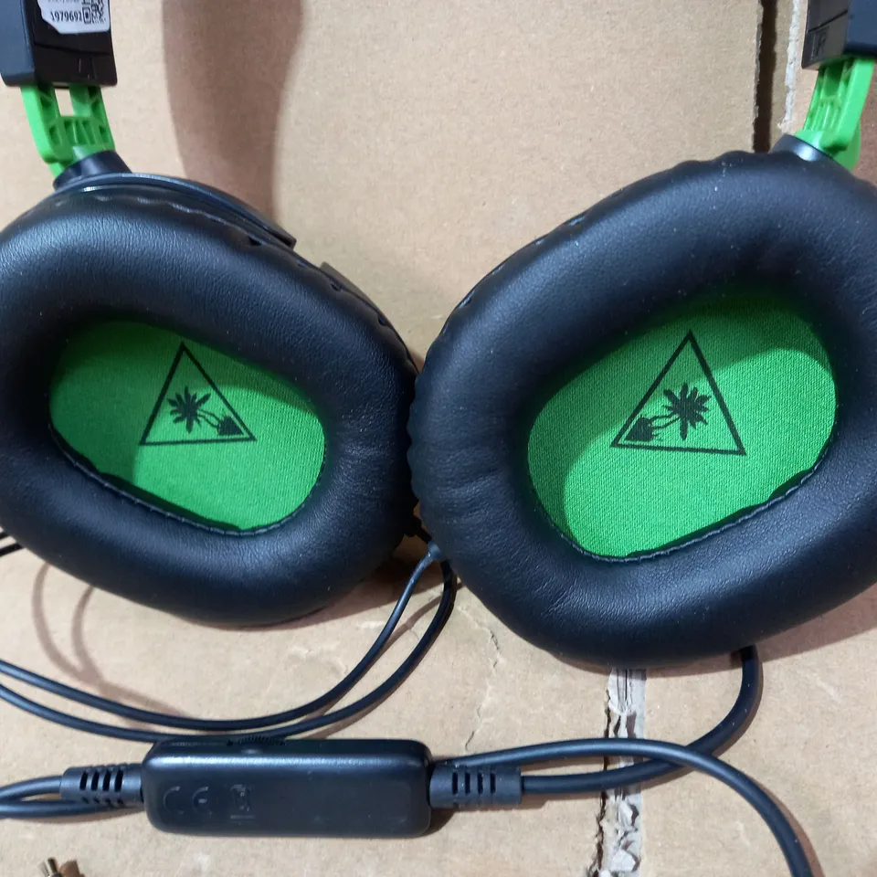 TURTLE BEACH EARFORCE RECON 50X WIRED GAMING HEADSET BLACK/GREEN