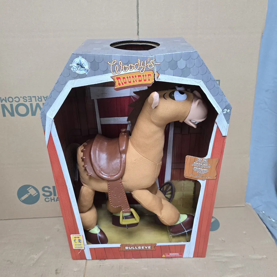 BOXED DISNEY TOY STORY WOODYS ROUNDUP BULLSEYE