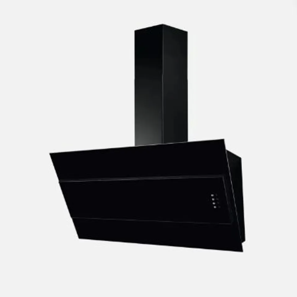 ZANUSSI CHIMNEY HOOD 90CM BLACK MODEL ZFVX19K RRP £317