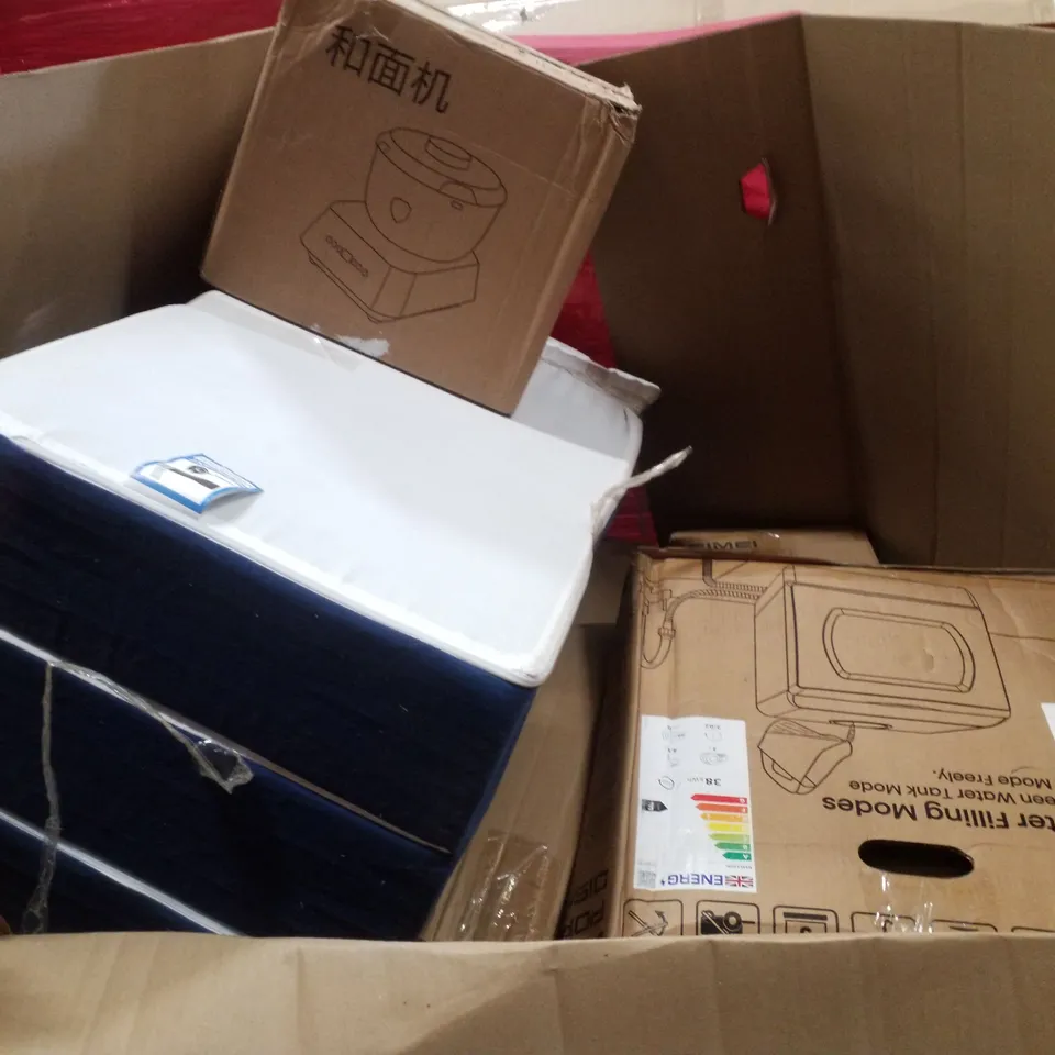 PALLET CONTAINING ASSORTED PRODUCTS INCLUDING AIR FRYER, BESTWAY STEEL PRO MAX, MULTI-PURPOSE JUICER & GARMENT RACK 
