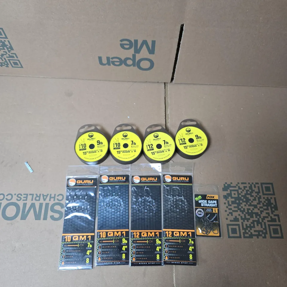 APPROXIMATELY 8 ASSORTED FISHING ITEMS 