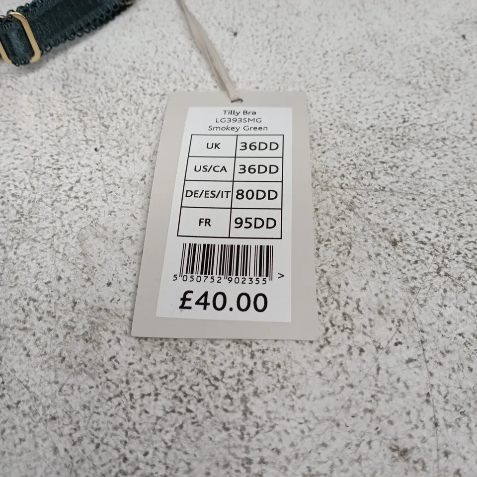 BRAVISSIMO TILLY BRA SMOKEY GREEN UK 36DD