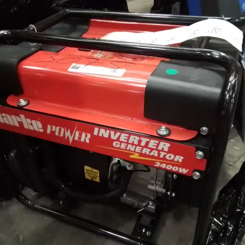 CLARKE IG3500AF 3.4KW PETROL INVERTER GENERATOR