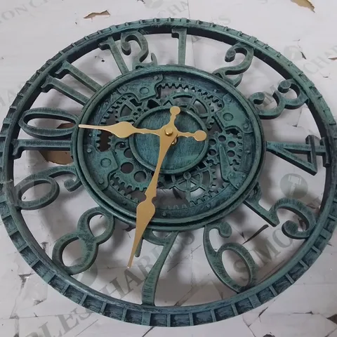 NEWBY MECHANICAL WALL CLOCK