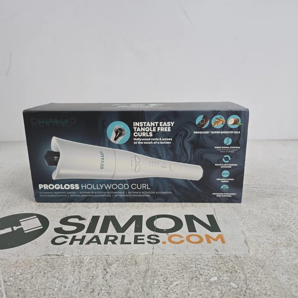 REVAMP PROGLOSS HOLLYWOOD CURL AUTOMATIC ROTATING SYSTEM