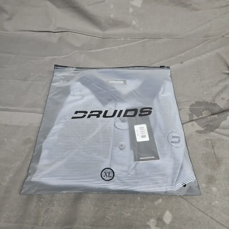 DRUIDS AMETHYST POLO IN NAVY SIZE XL