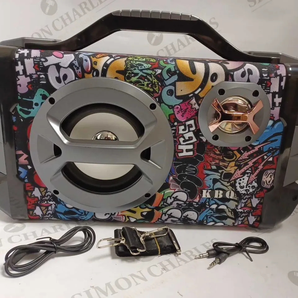 KBQ WIRELESS SPEAKER WITH STRAP