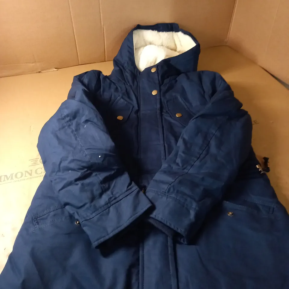 DESIGNER STYLE BLUE COAT - SIZE S